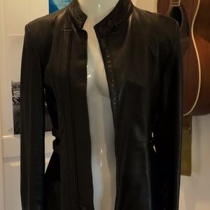 Dirk Bikkembergs Leather Jacket